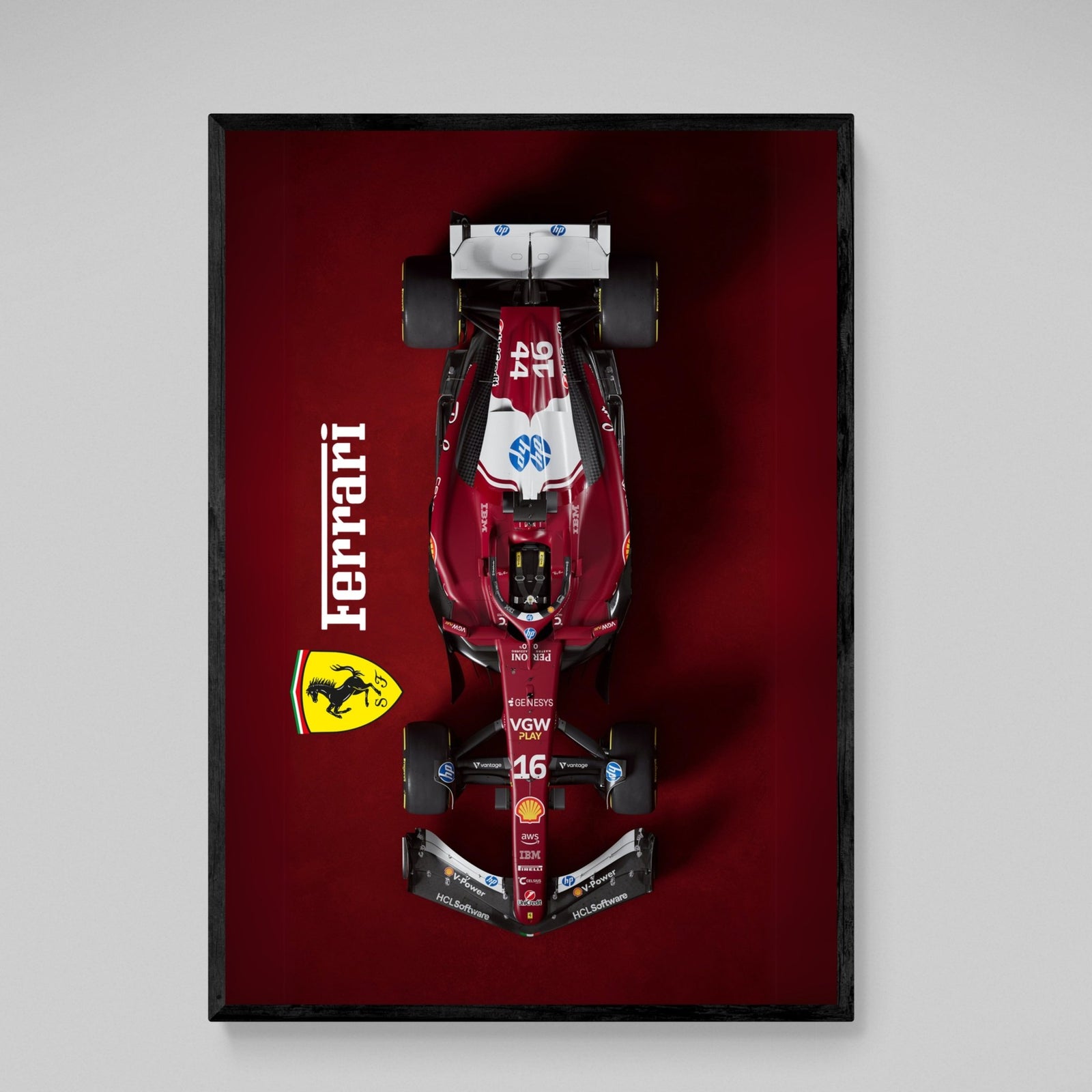 Tableau Formule 1 Ferrari - The Art Avenue
