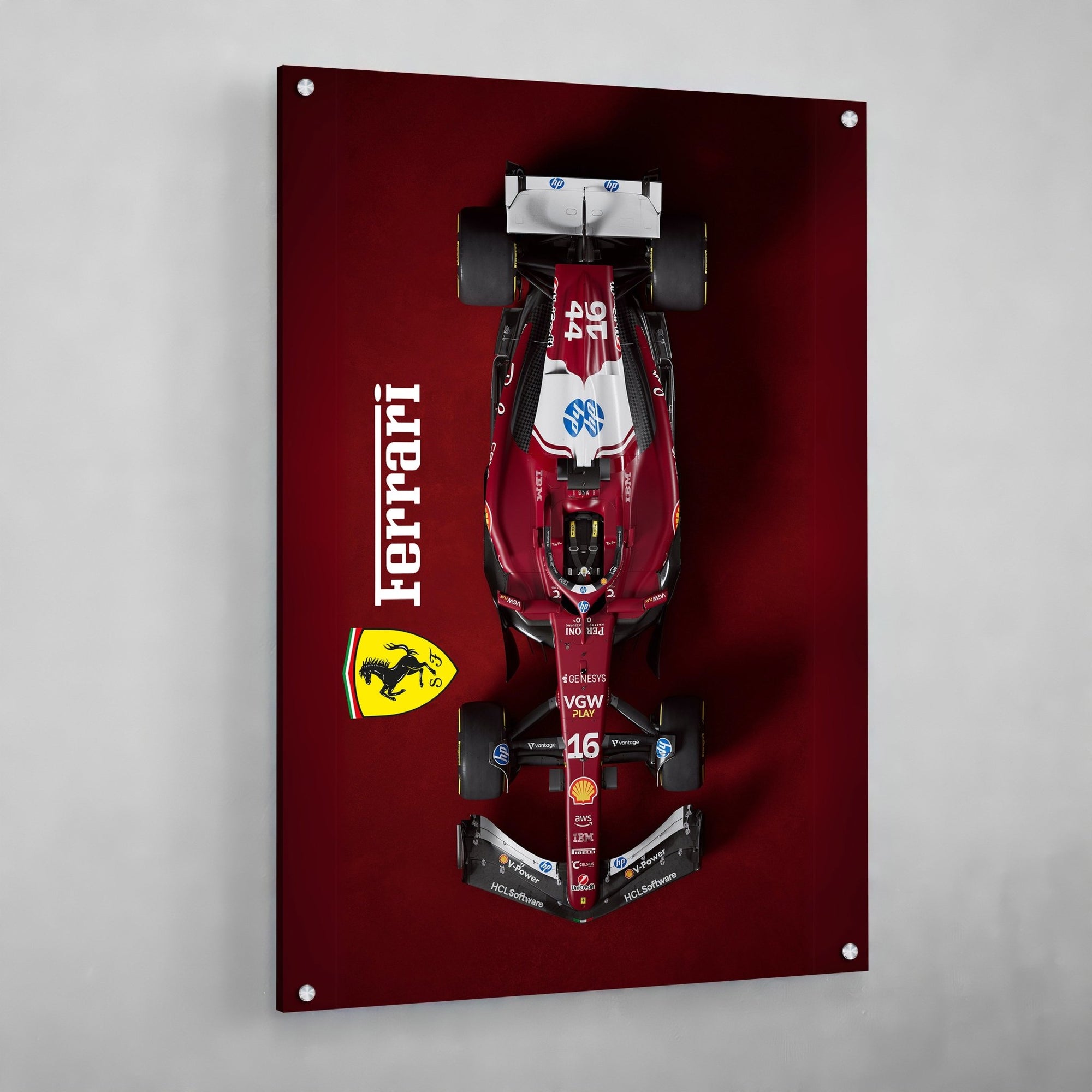 Tableau Formule 1 Ferrari - The Art Avenue