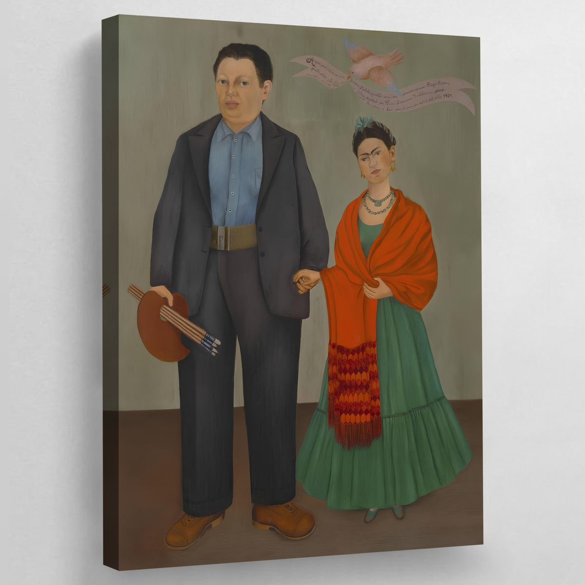 Tableau Frida et Diego Rivera - The Art Avenue