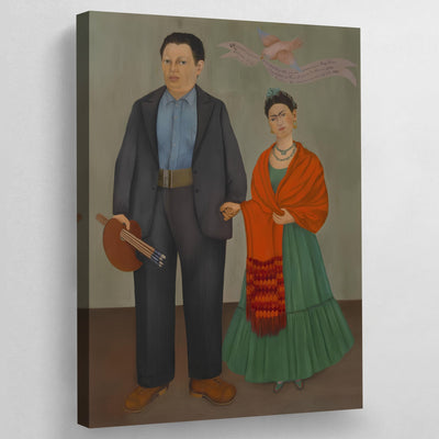 Tableau Frida et Diego Rivera - The Art Avenue