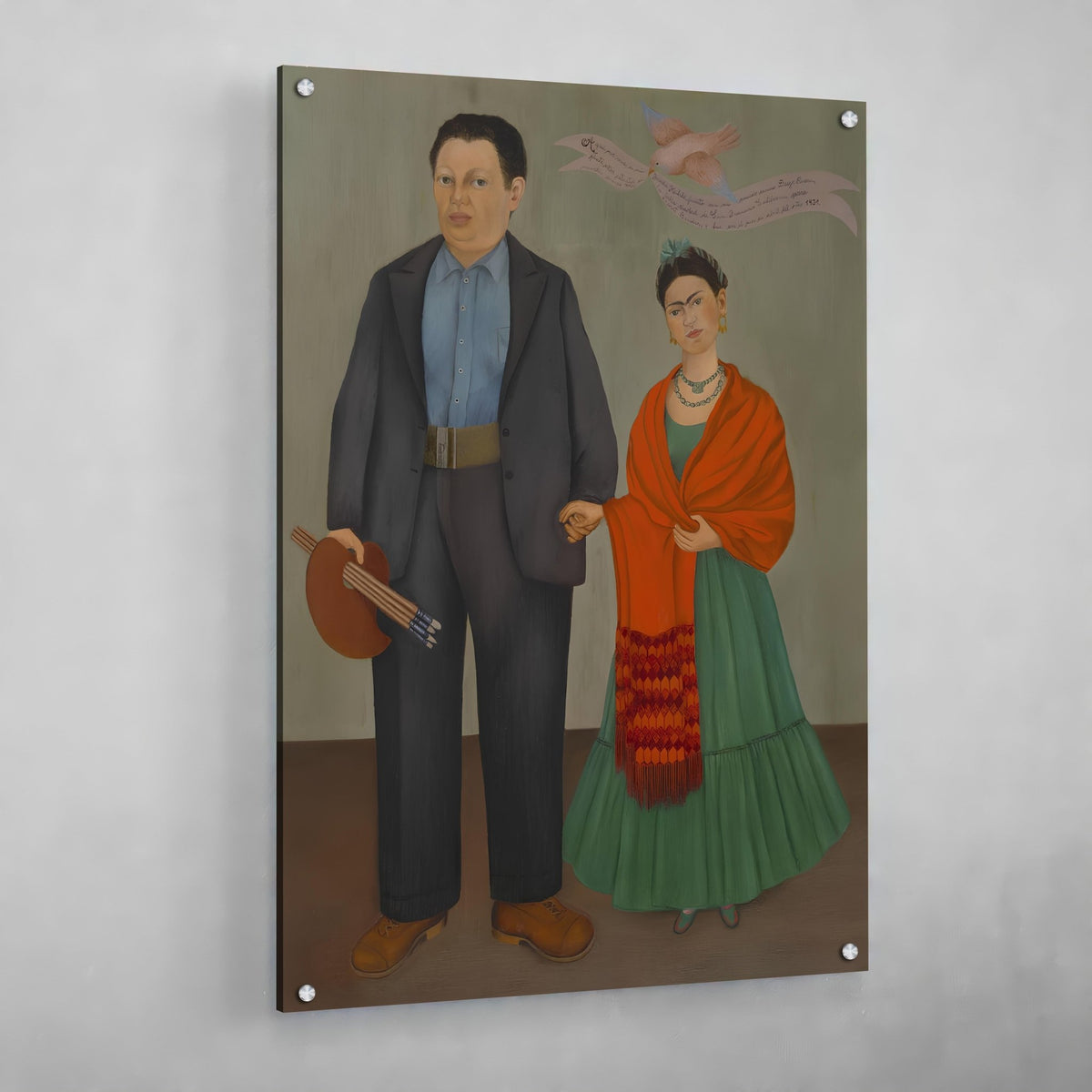 Tableau Frida et Diego Rivera - The Art Avenue