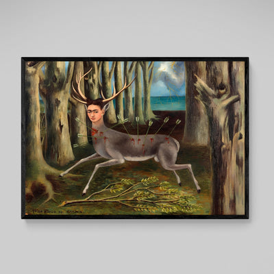 Tableau Frida Kahlo Le Cerf Blessé - The Art Avenue