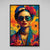 Tableau Frida Kahlo Multicolore - The Art Avenue