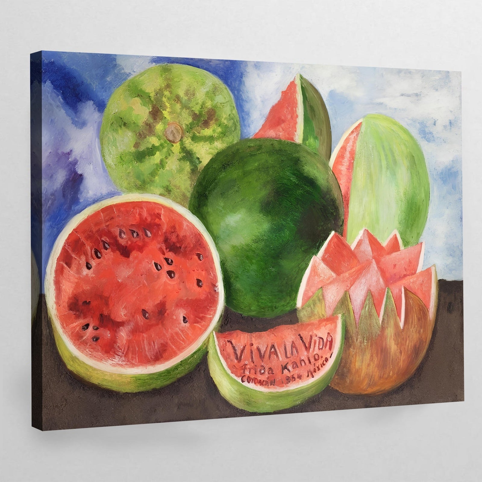 Tableau Frida Kahlo Viva La Vida - The Art Avenue