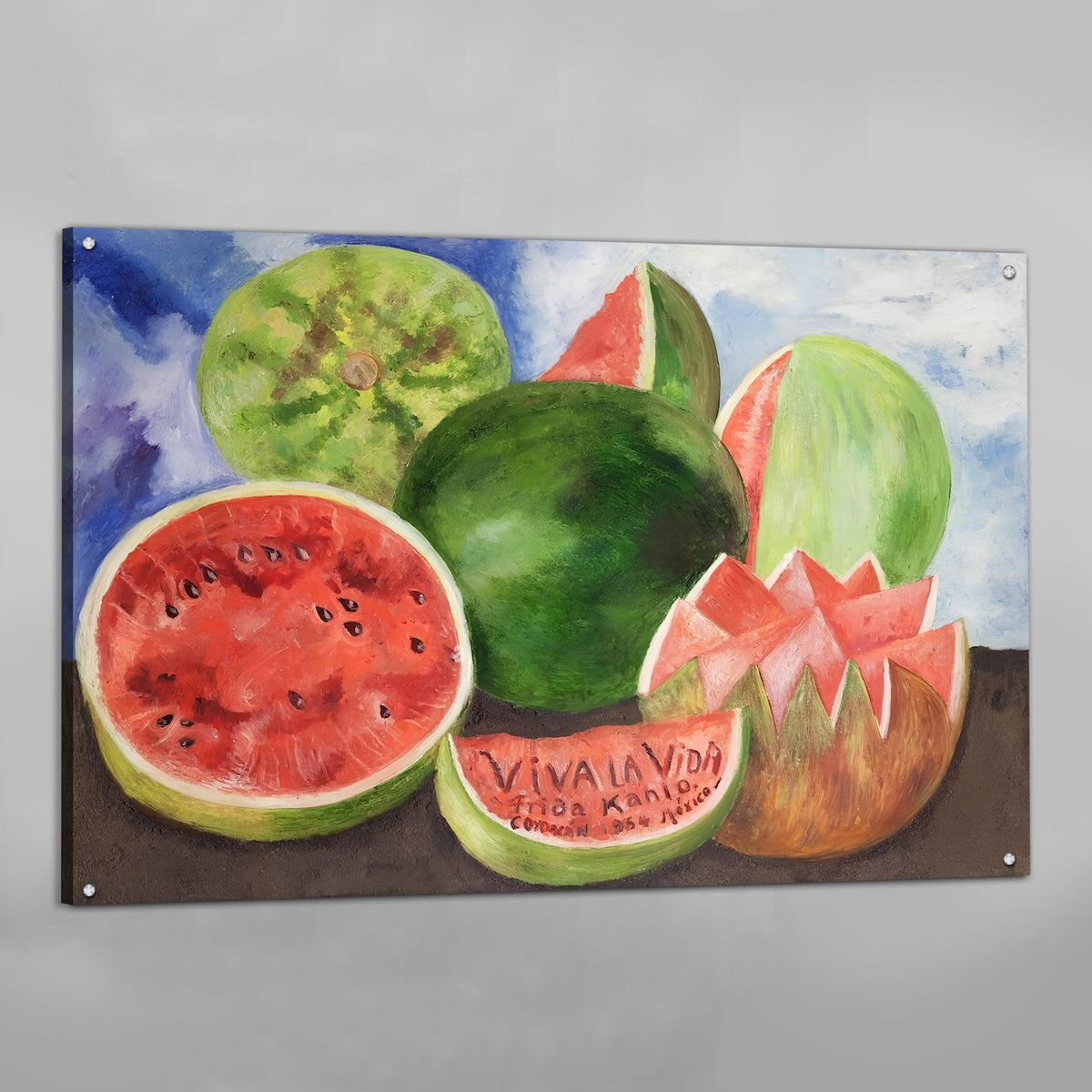 Tableau Frida Kahlo Viva La Vida - The Art Avenue