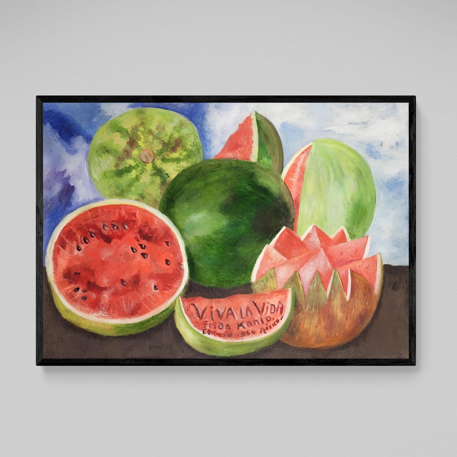 Tableau Frida Kahlo Viva La Vida - The Art Avenue