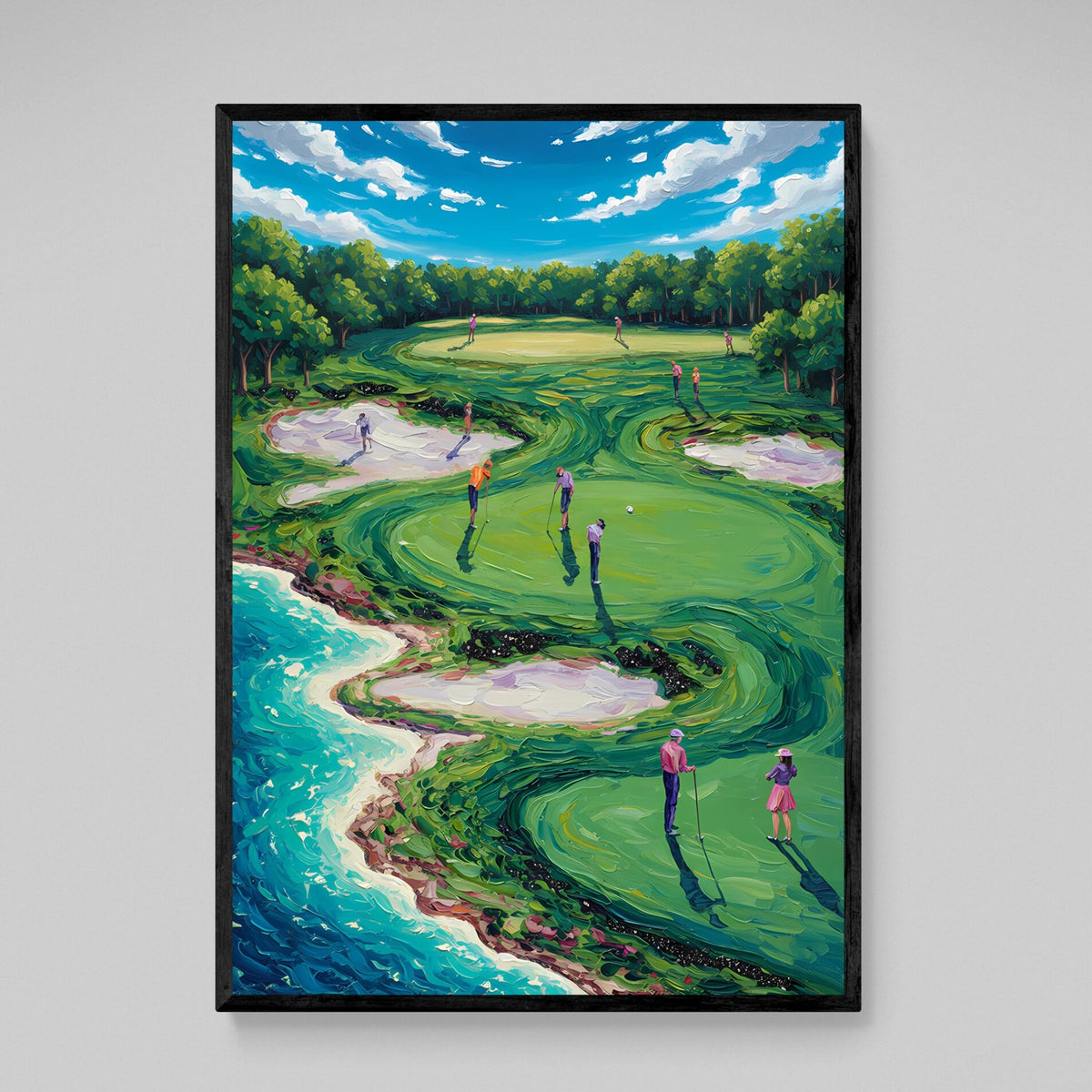 Tableau Golf - The Art Avenue