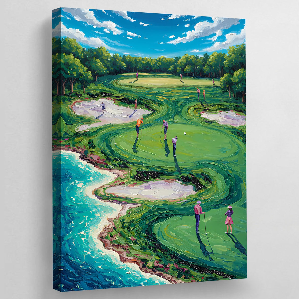 Tableau Golf - The Art Avenue