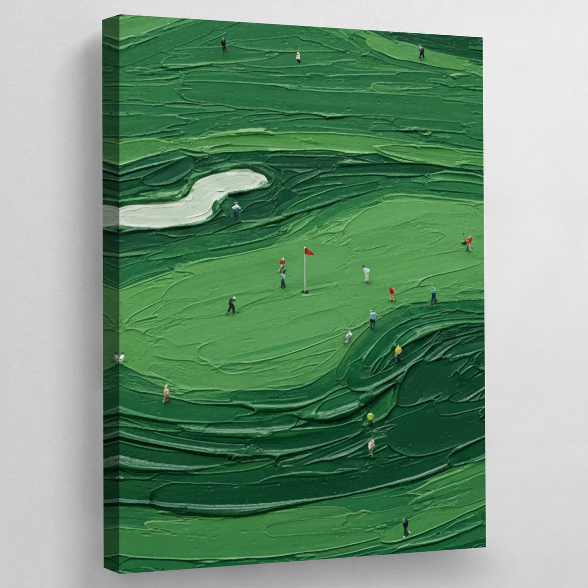 Tableau Golf Abstrait - The Art Avenue