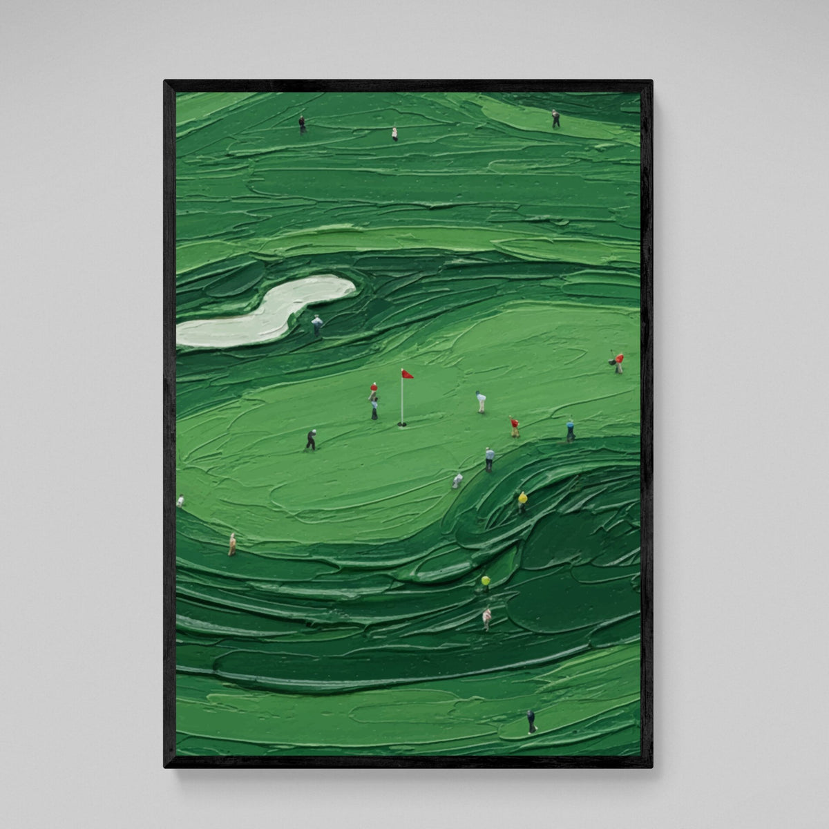 Tableau Golf Abstrait - The Art Avenue