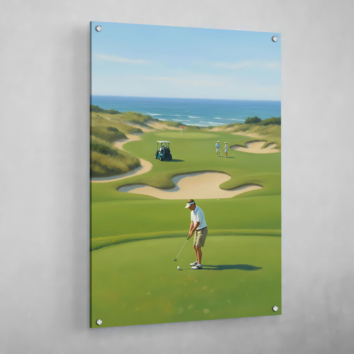 Tableau Golf Bord de Mer - The Art Avenue