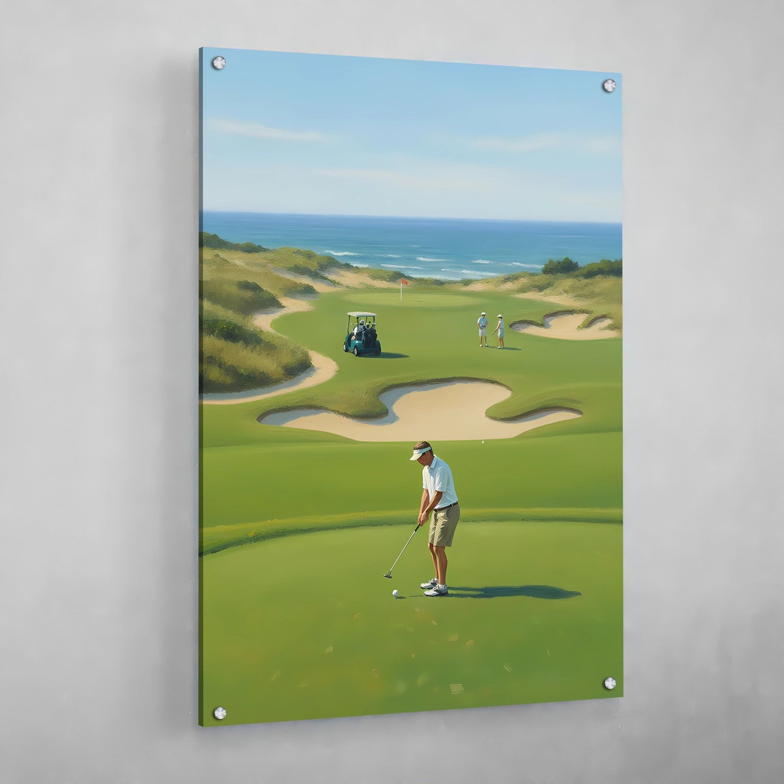 Tableau Golf Bord de Mer - The Art Avenue