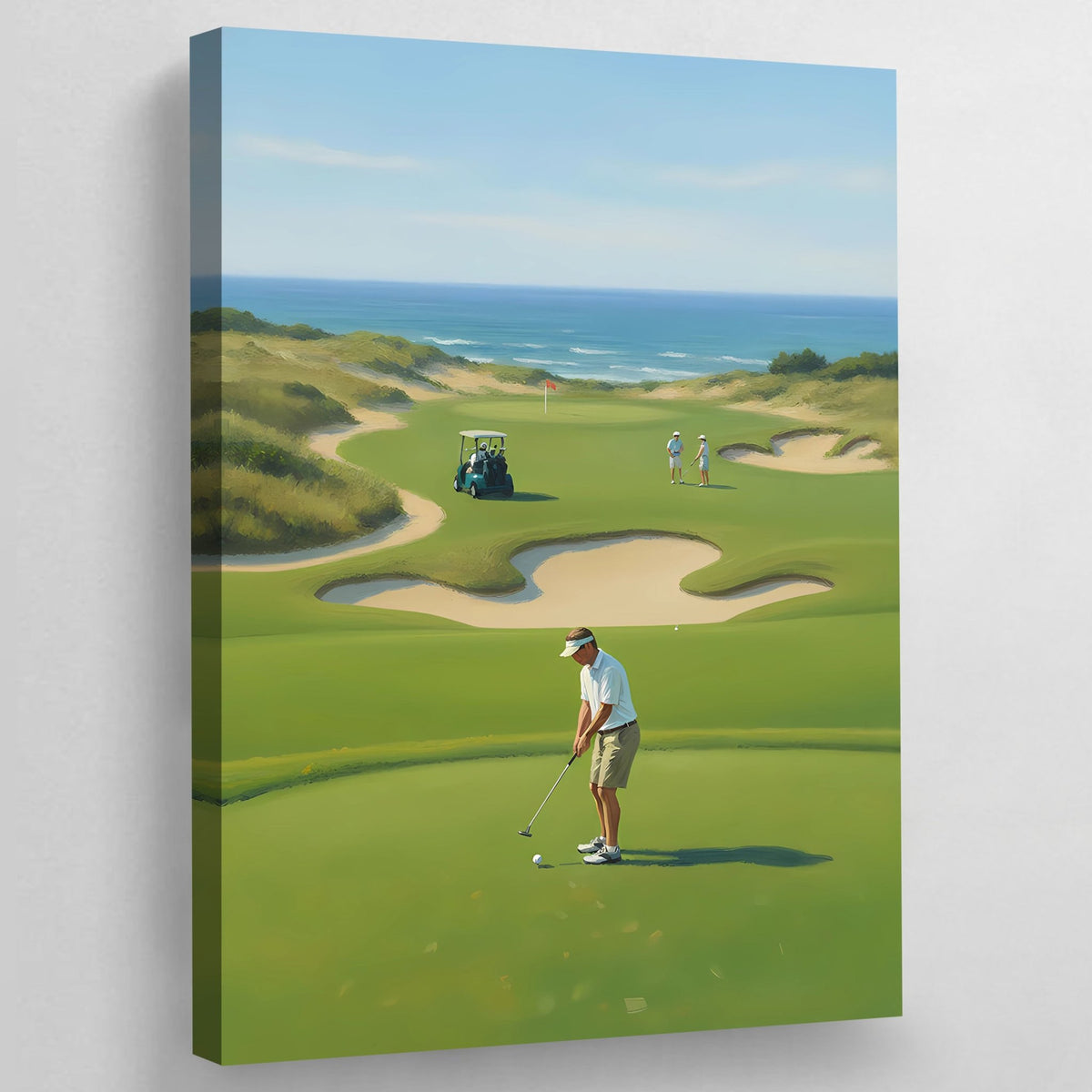 Tableau Golf Bord de Mer - The Art Avenue