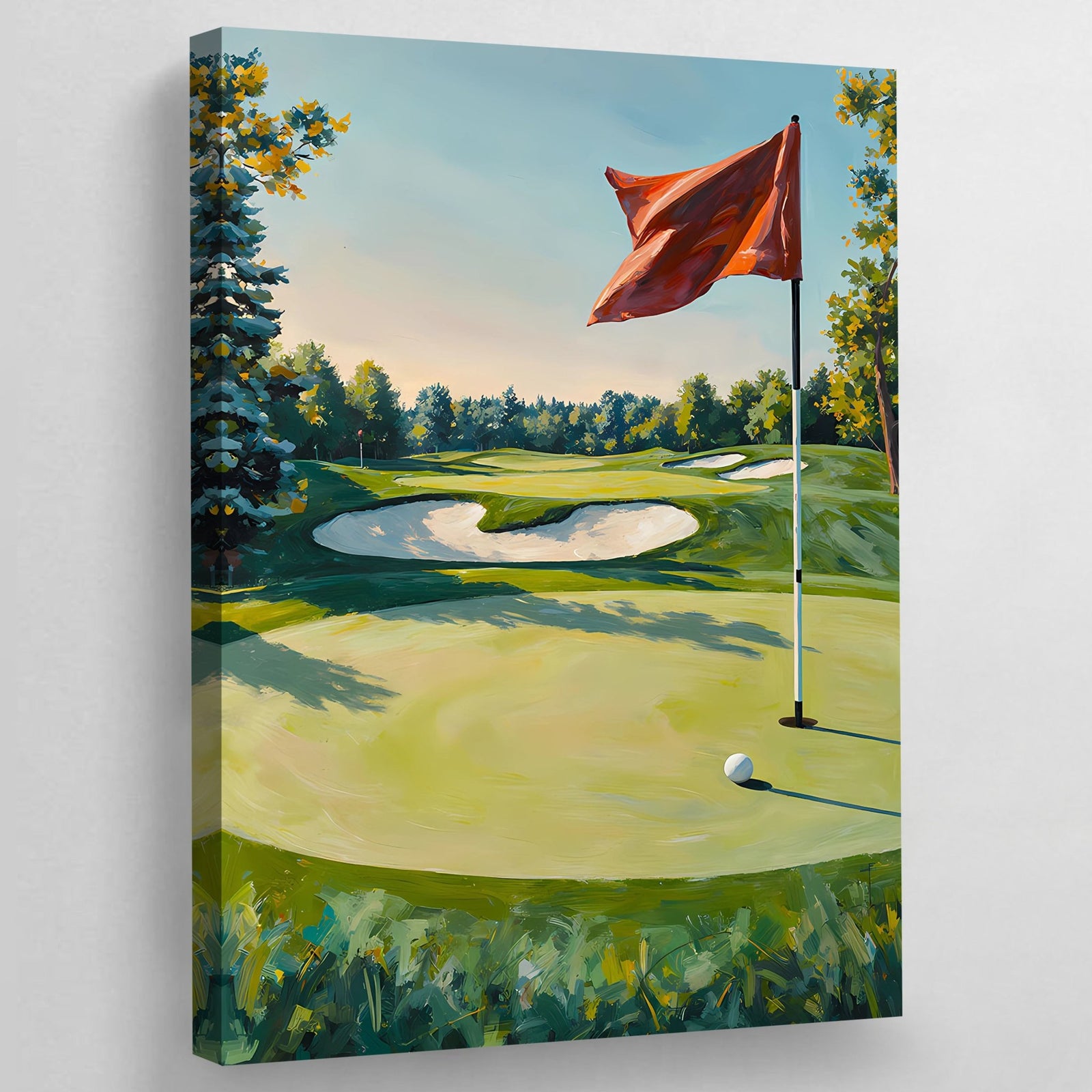 Tableau Golf Green Élégance - The Art Avenue