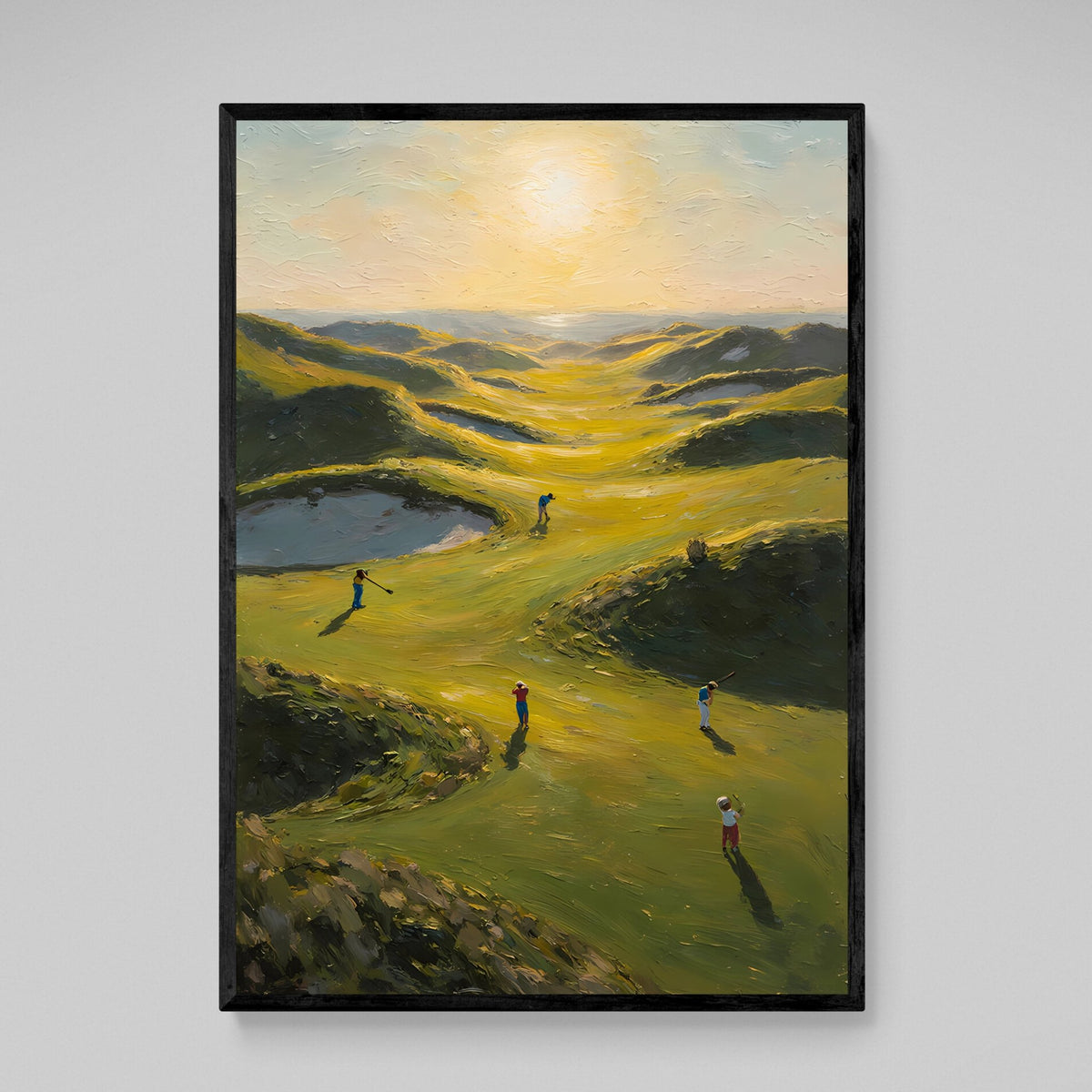 Tableau Golf Lumière sur le Fairway - The Art Avenue