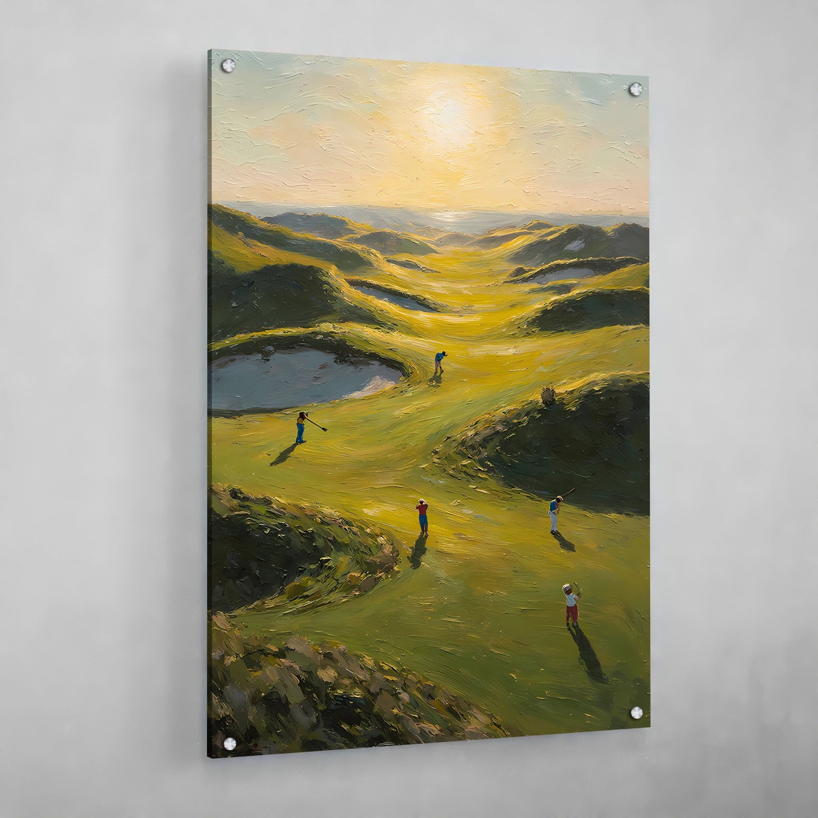 Tableau Golf Lumière sur le Fairway - The Art Avenue