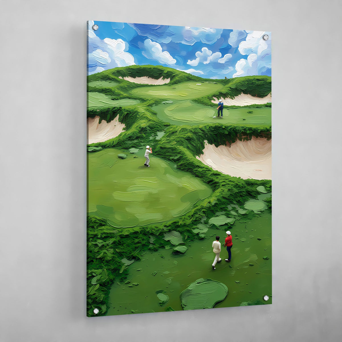 Tableau Golf Moderne - The Art Avenue