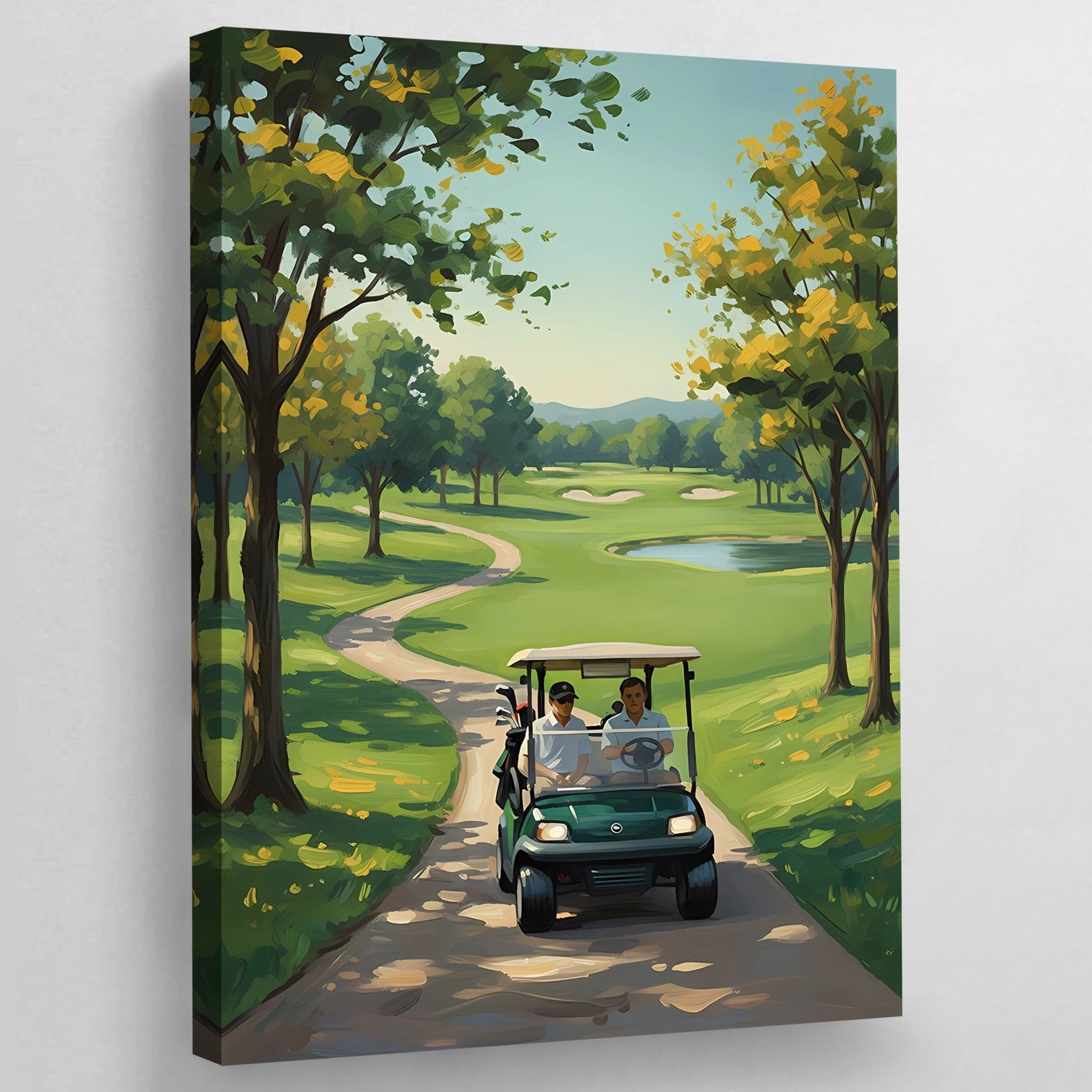 Tableau Golf Parcours Évasion - The Art Avenue