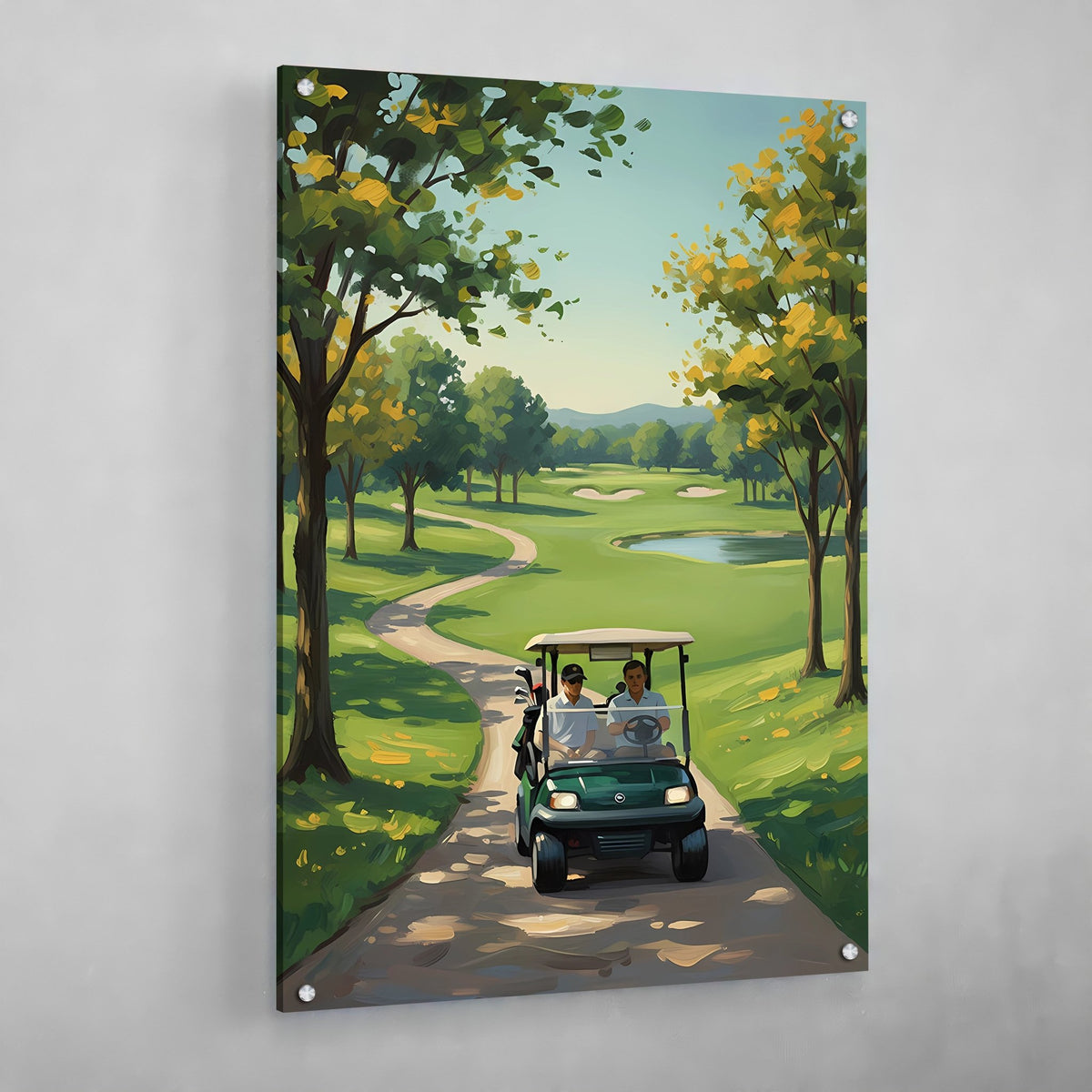 Tableau Golf Parcours Évasion - The Art Avenue