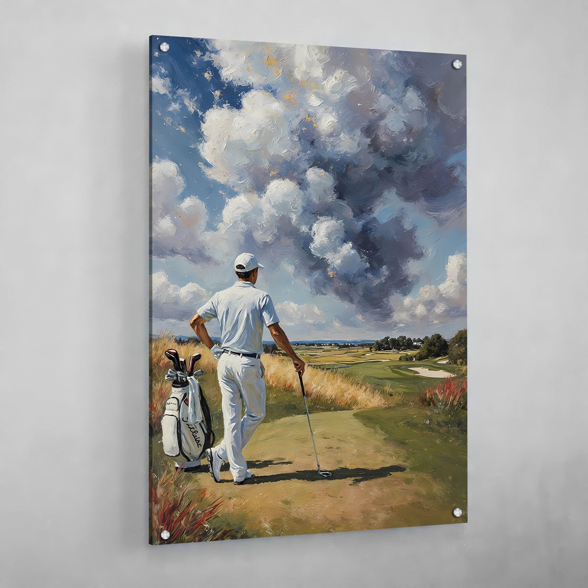 Tableau Golf Vintage - The Art Avenue
