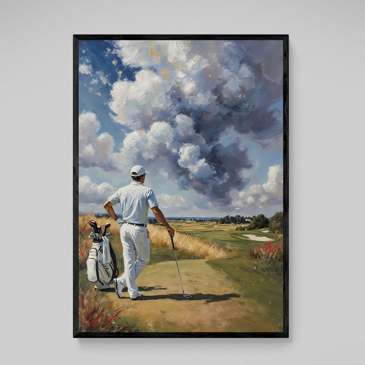 Tableau Golf Vintage - The Art Avenue
