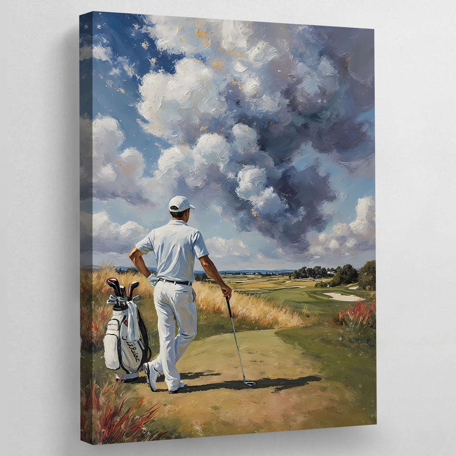 Tableau Golf Vintage - The Art Avenue
