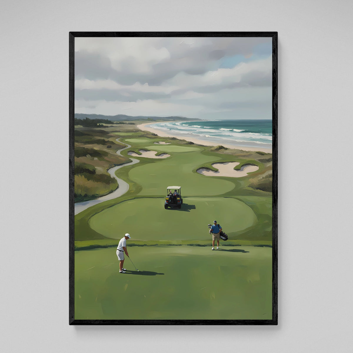 Tableau Golf Vue sur l’Océan - The Art Avenue