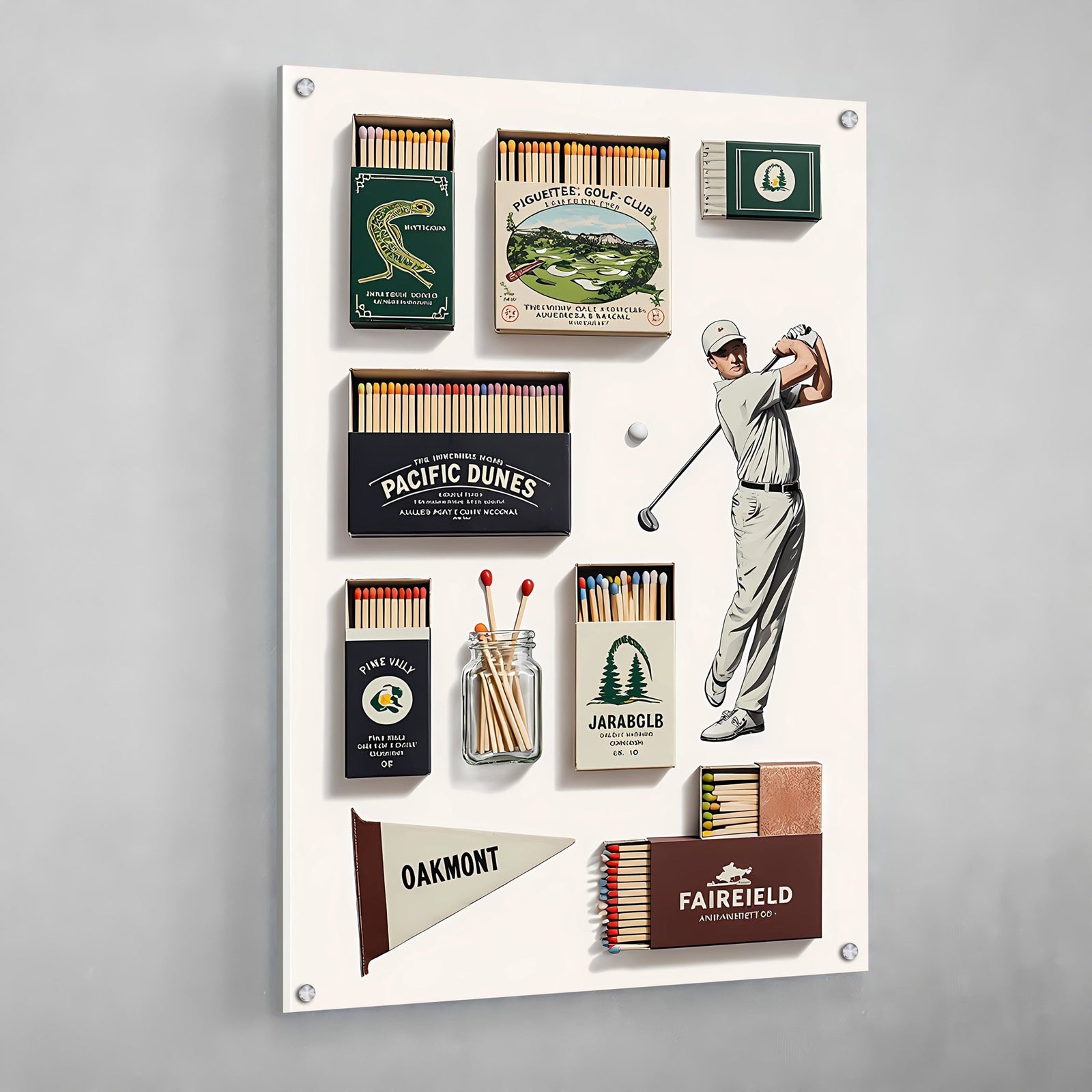 Tableau Golfeur - The Art Avenue