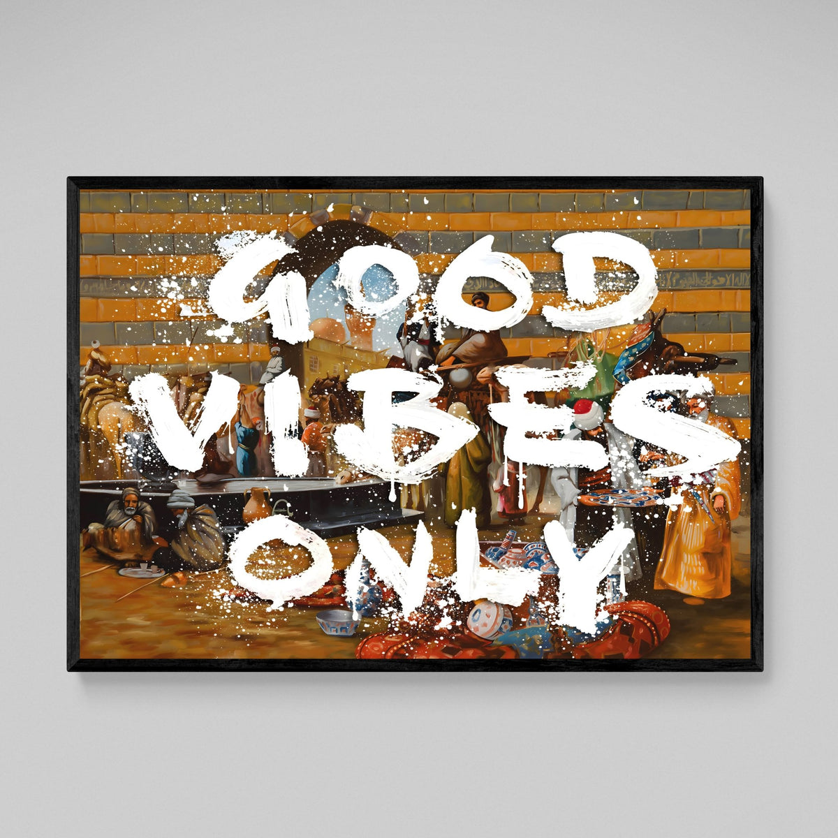 Tableau Good Vibes Only - The Art Avenue