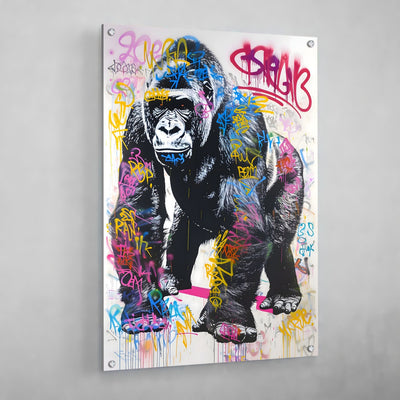 Tableau Gorille Street Art - The Art Avenue