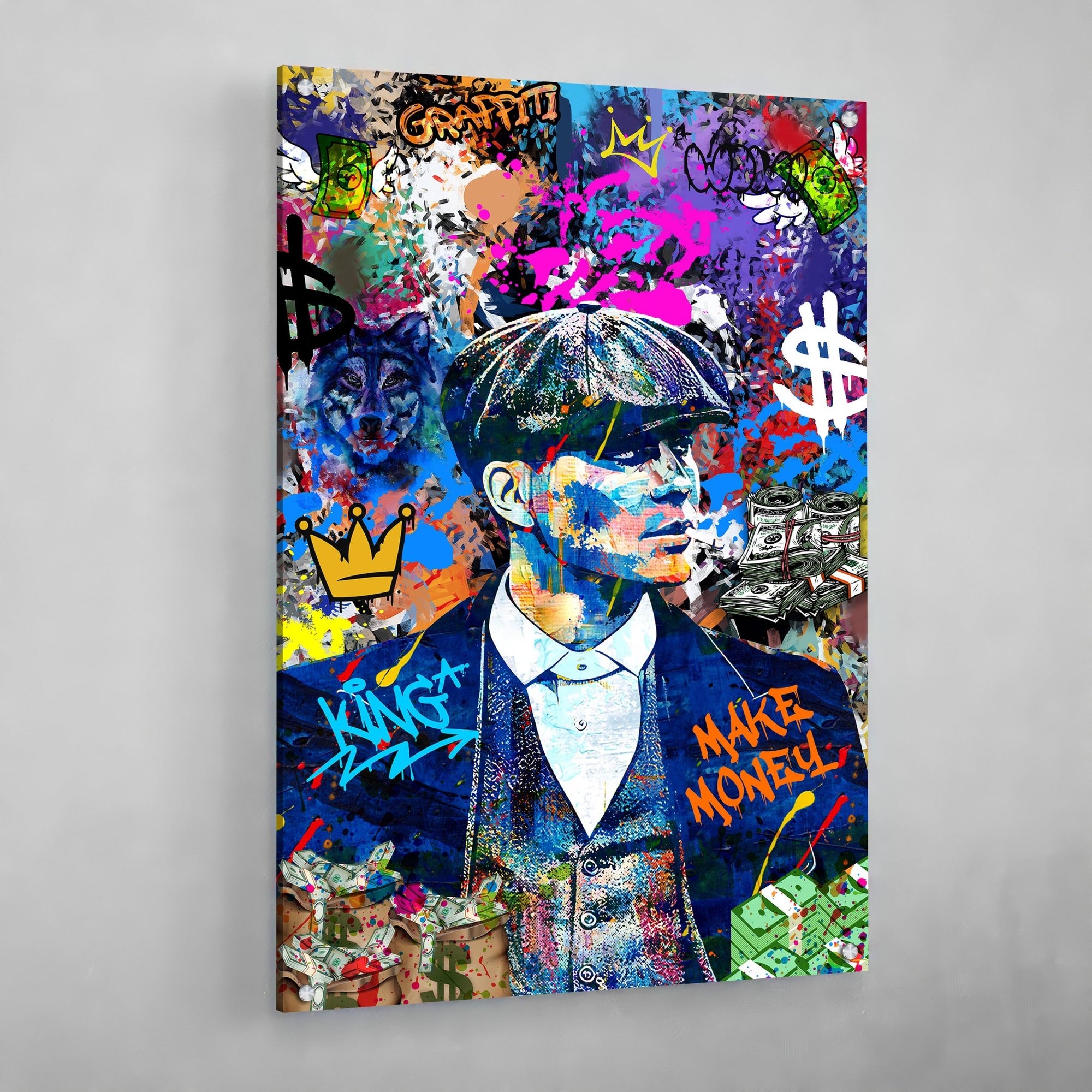 Tableau Graffiti Peaky Blinders - The Art Avenue