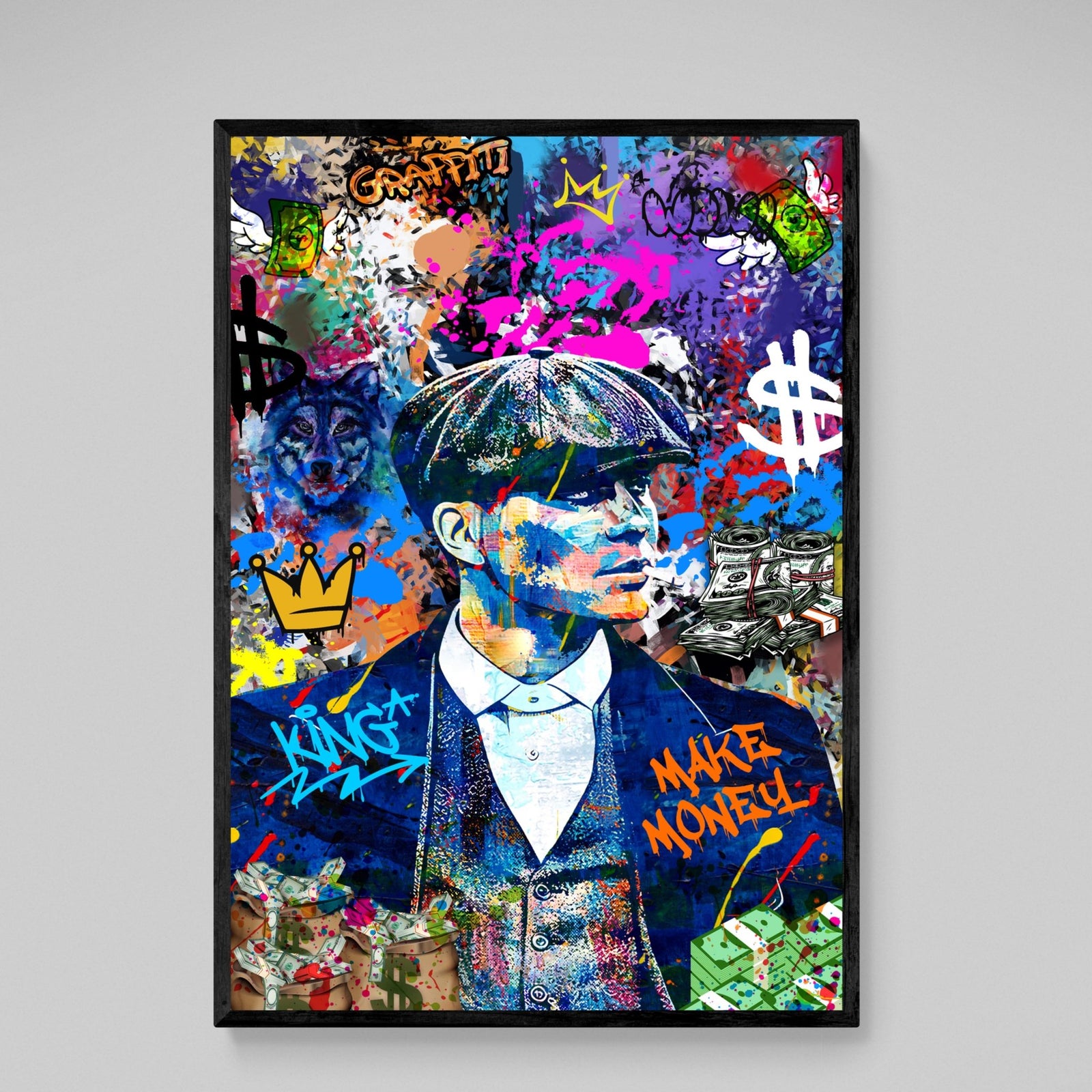 Tableau Graffiti Peaky Blinders - The Art Avenue