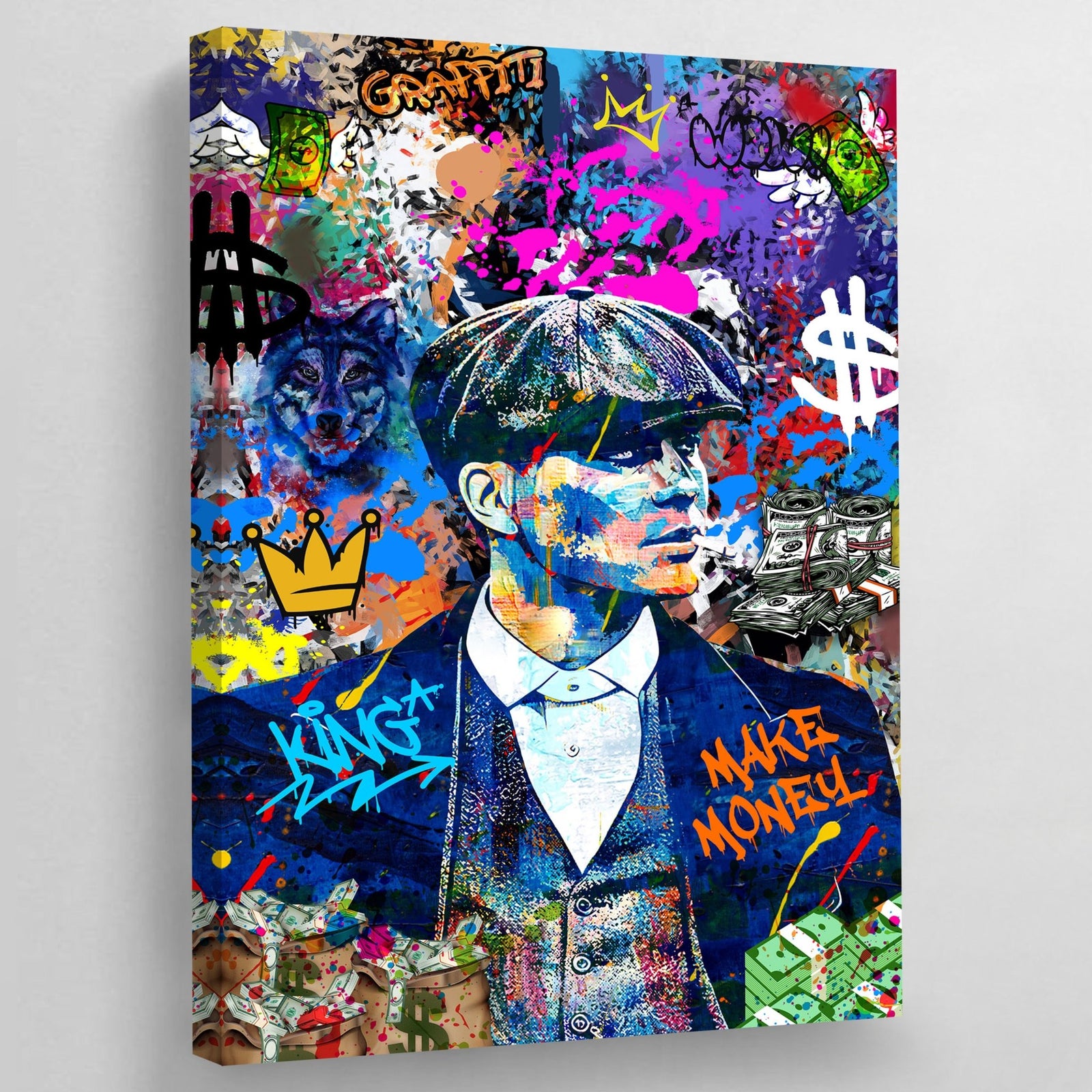Tableau Graffiti Peaky Blinders - The Art Avenue