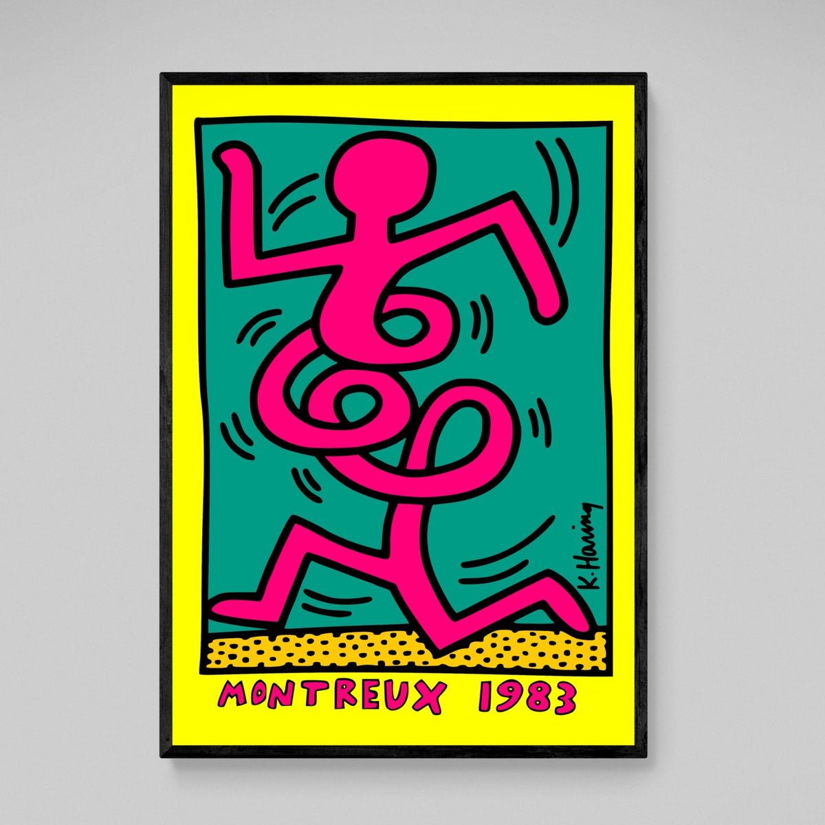 Tableau Haring Montreux - The Art Avenue