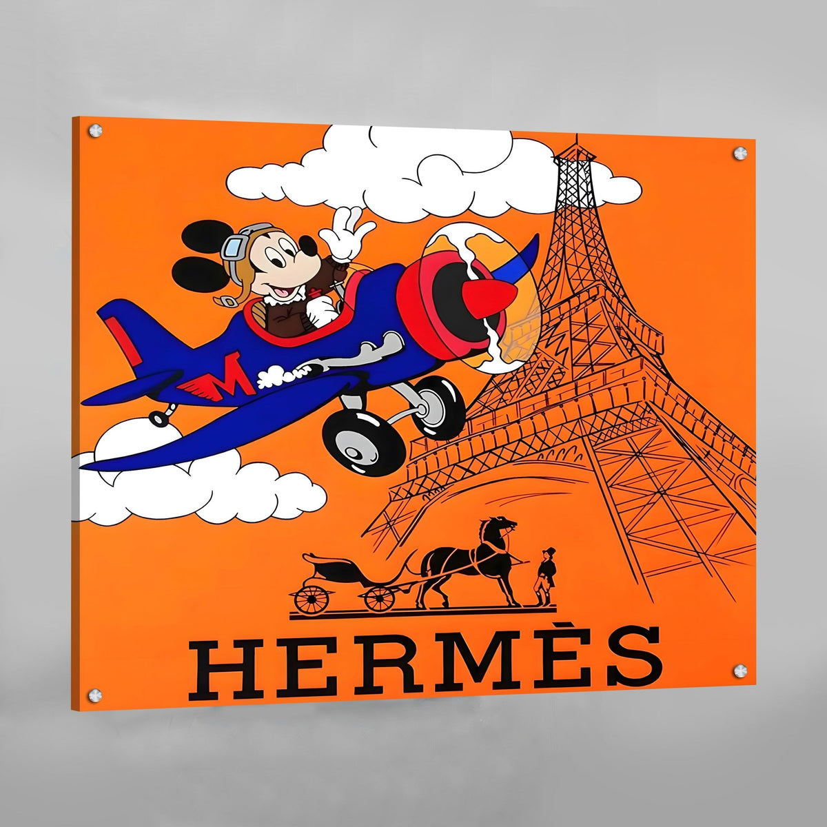 Tableau Hermes Mickey - The Art Avenue
