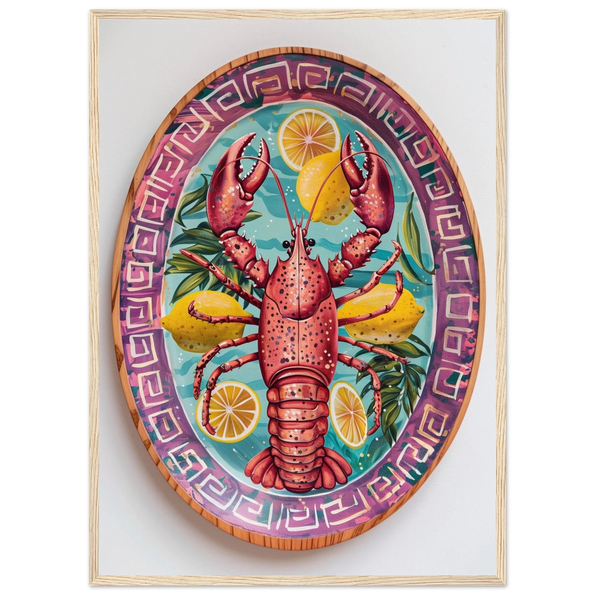 Homard Deco Tableau Cuisine : Déco Chaleureuse à Prix Réduit | The Art Avenue