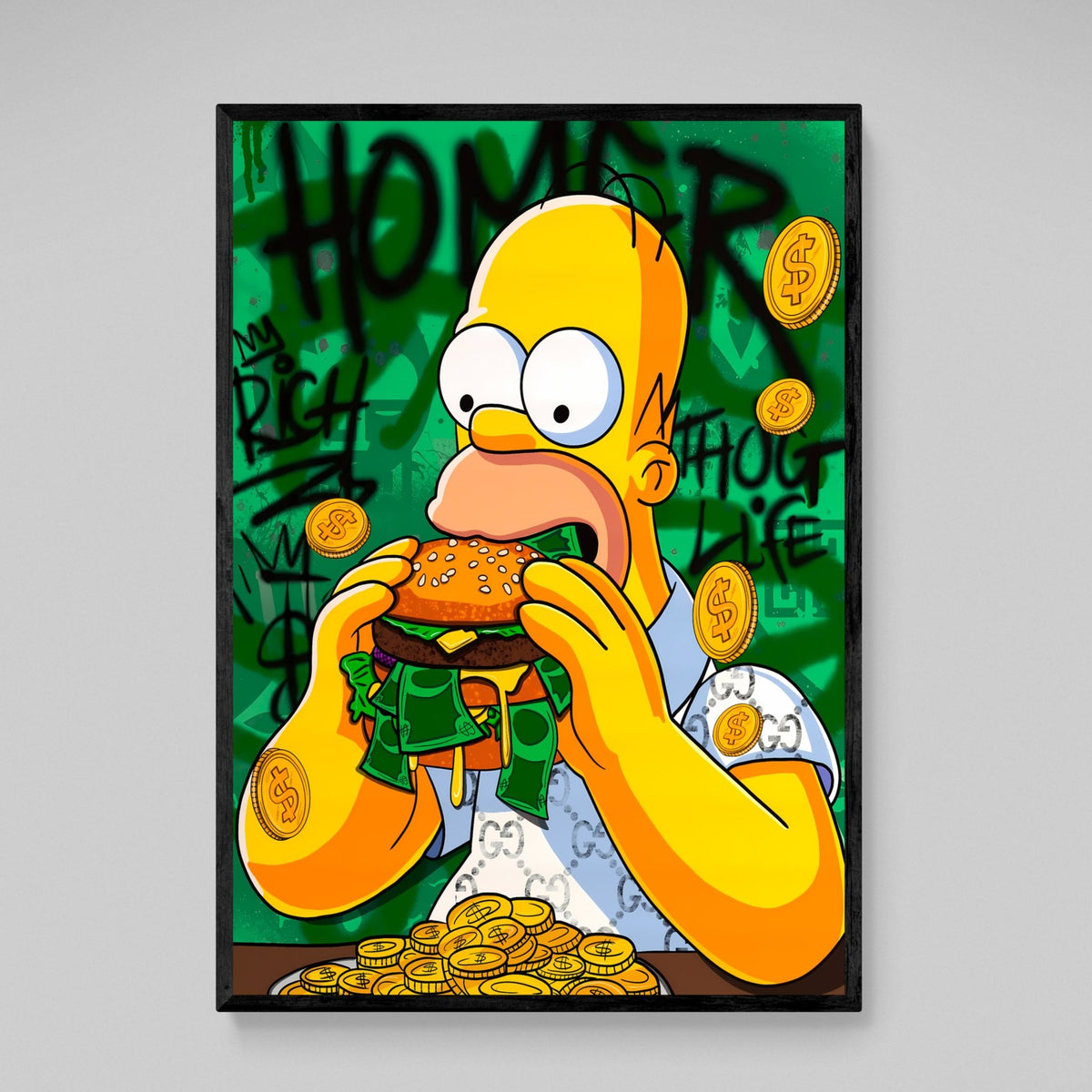 Tableau Homer Moderne - The Art Avenue