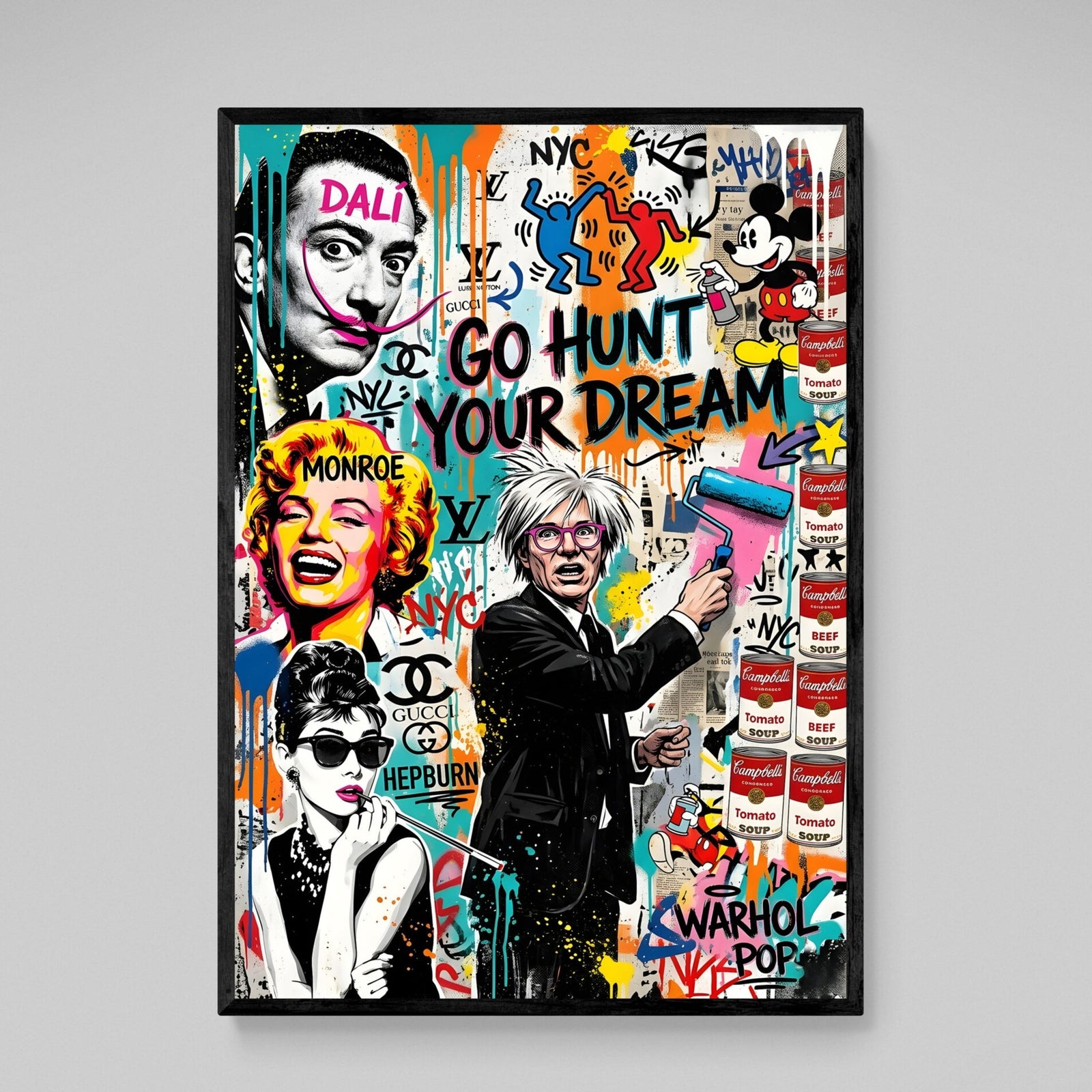 Tableau Icônes Pop Art - The Art Avenue