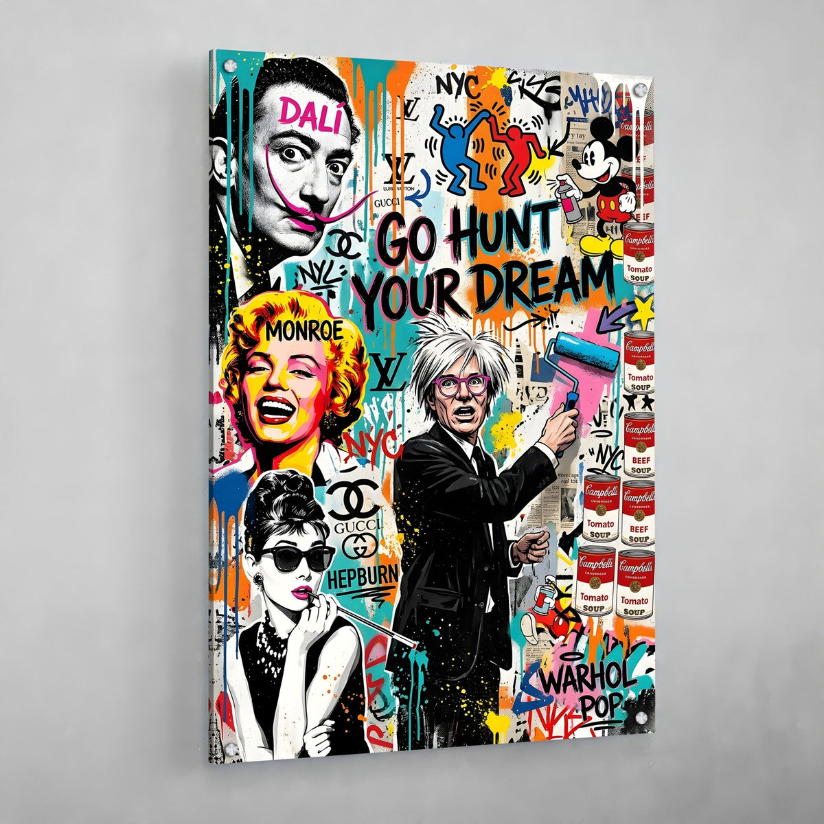 Tableau Icônes Pop Art - The Art Avenue