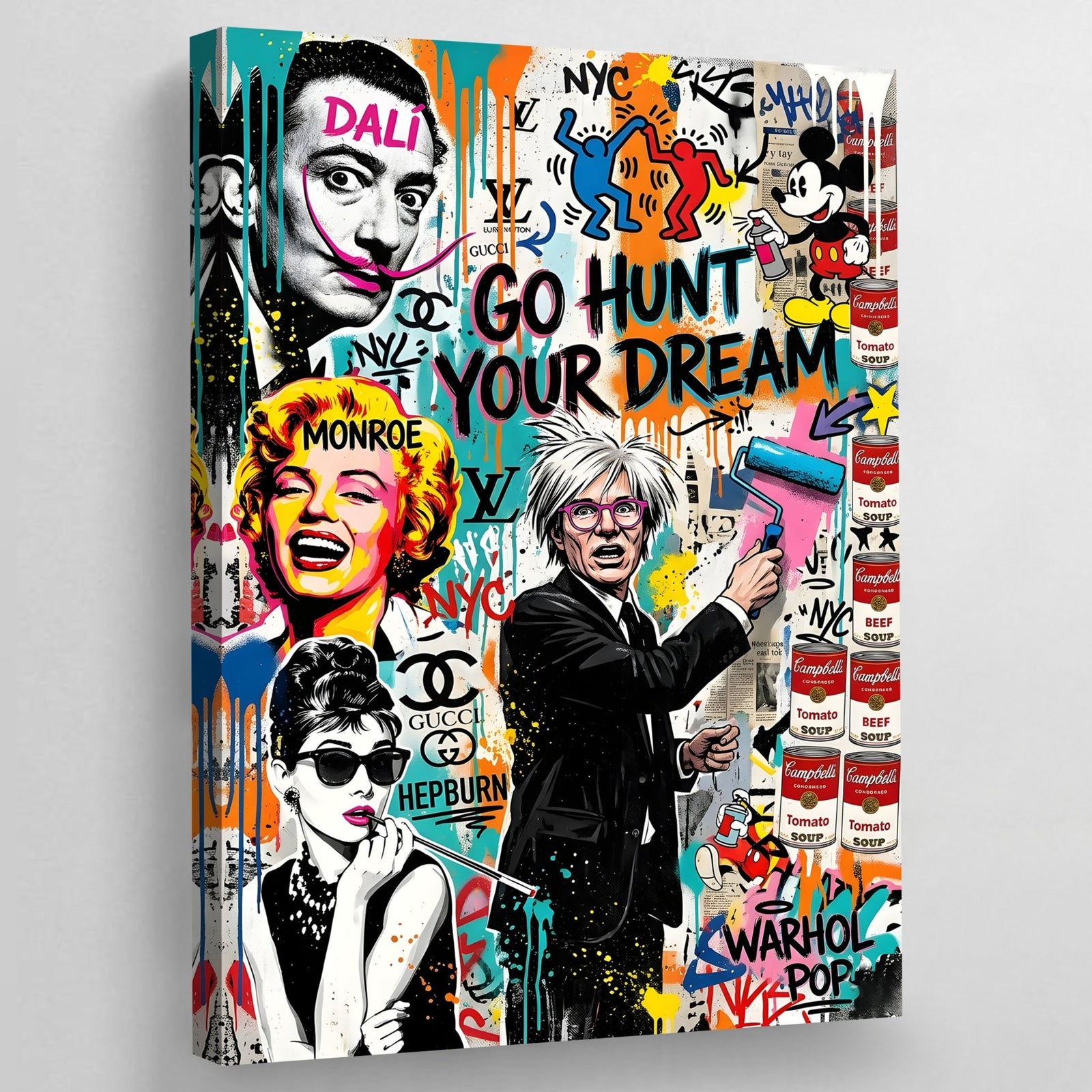 Tableau Icônes Pop Art - The Art Avenue