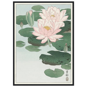 Tableau Japonais Fleur de Lotus - The Art Avenue