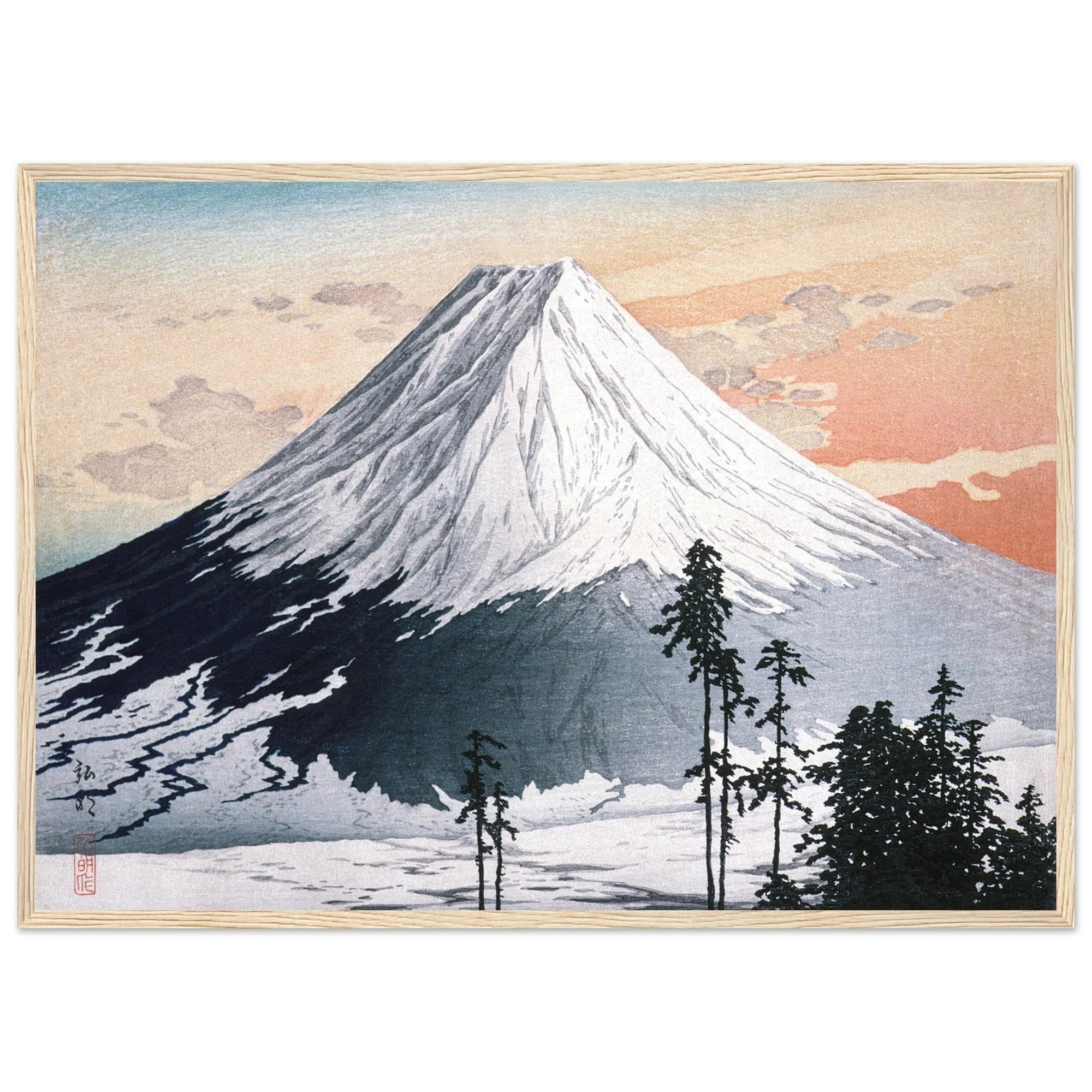 Tableau Japonais Mont Fuji - The Art Avenue