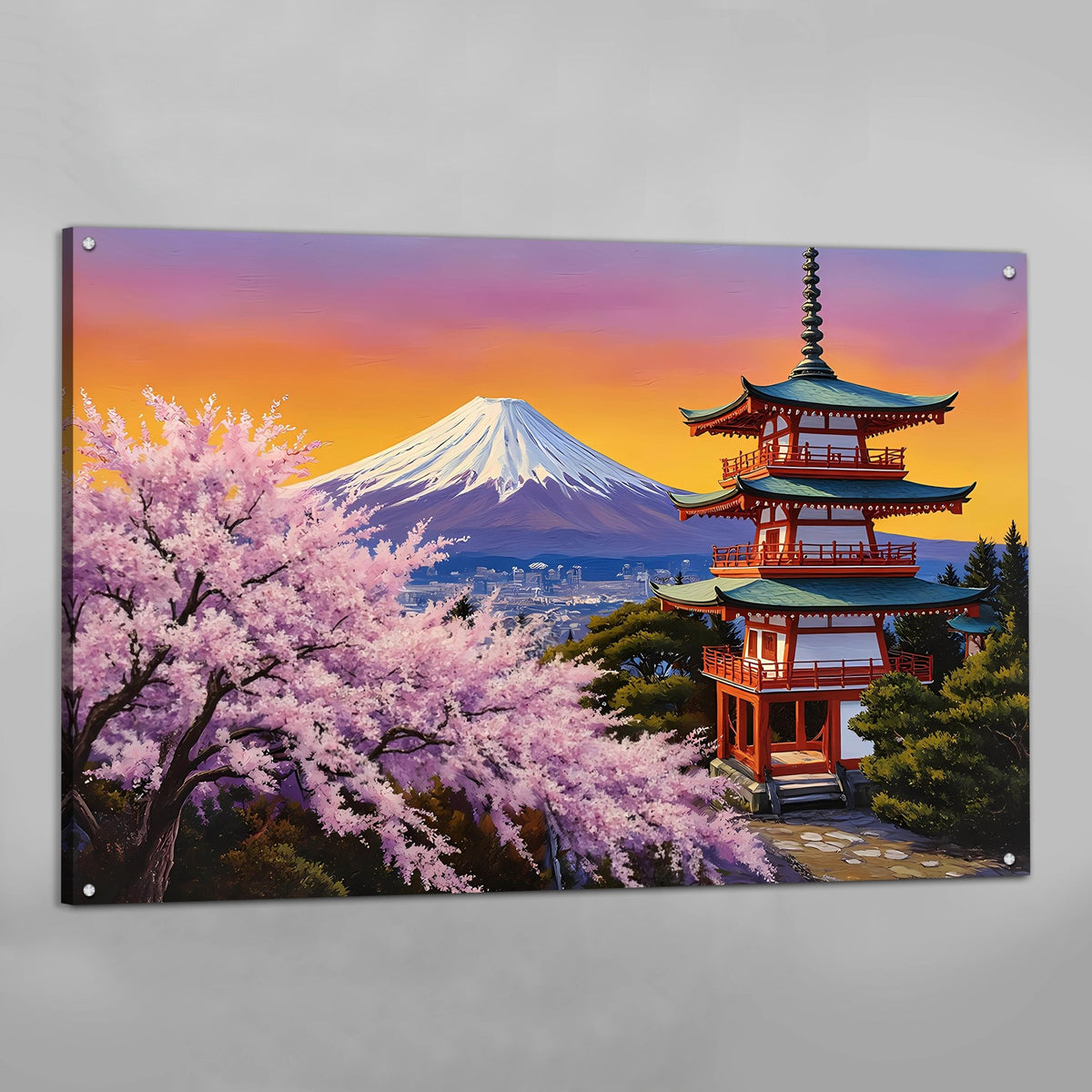 Tableau Japonais Paysage - The Art Avenue