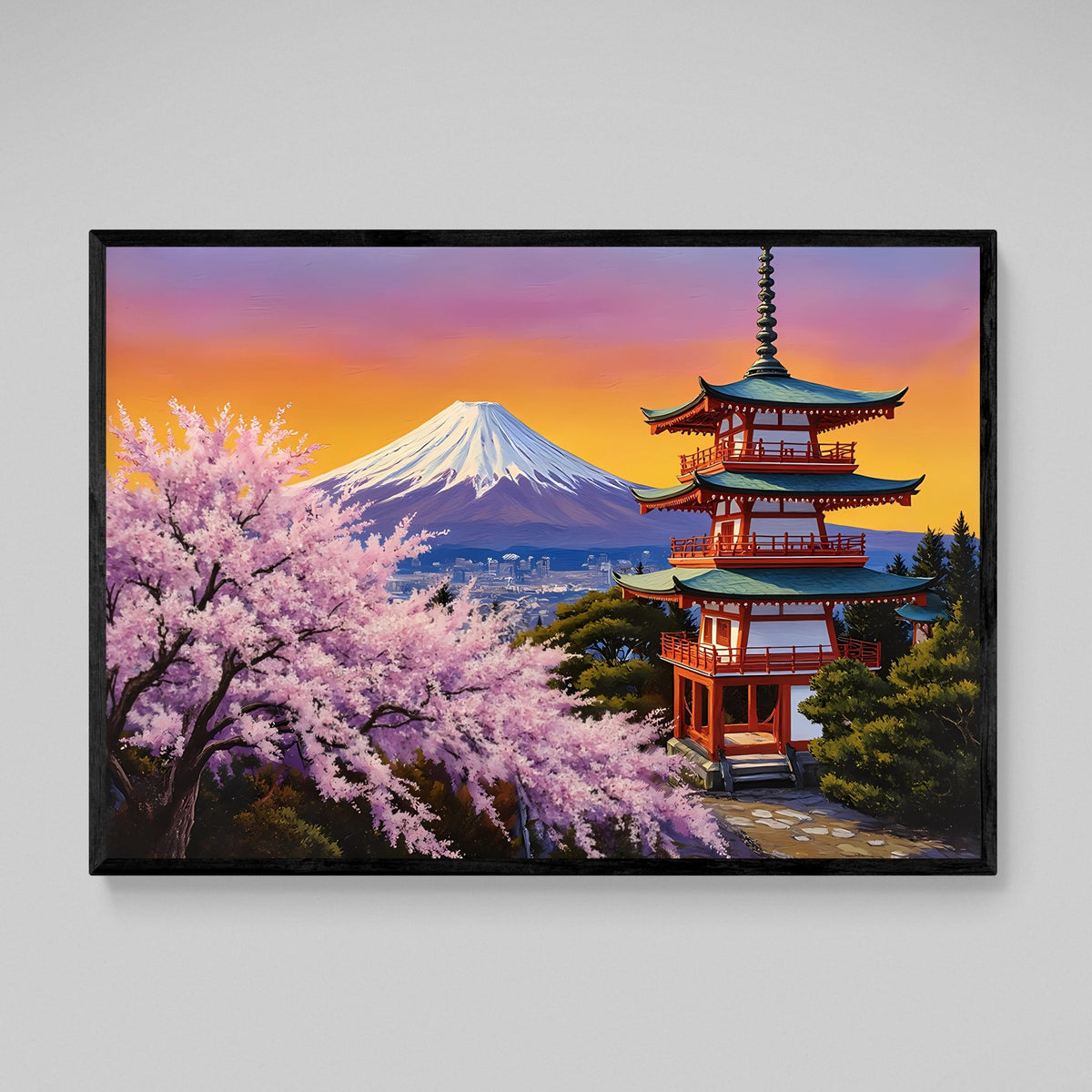 Tableau Japonais Paysage - The Art Avenue