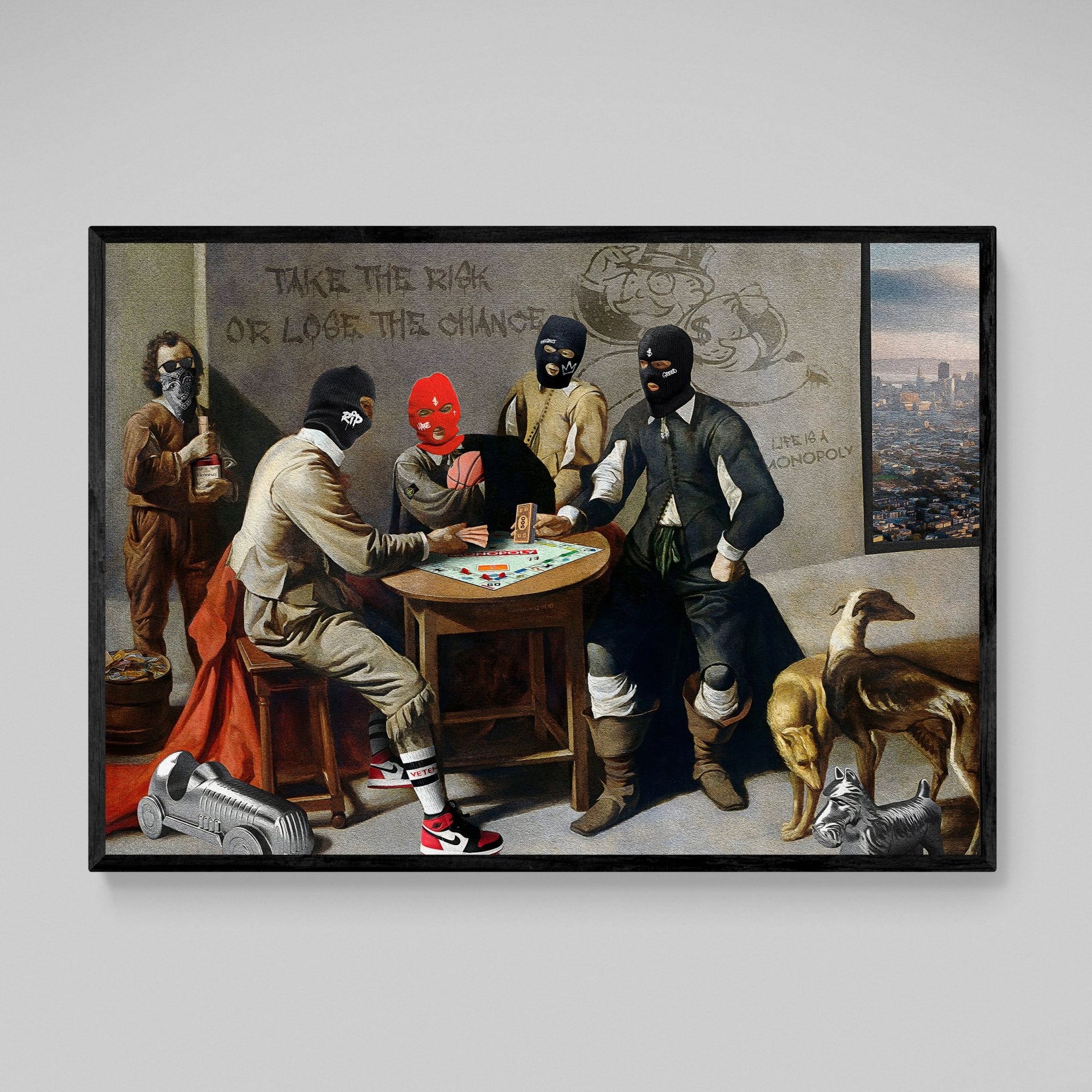 Tableau Joueurs de Monopoly - The Art Avenue