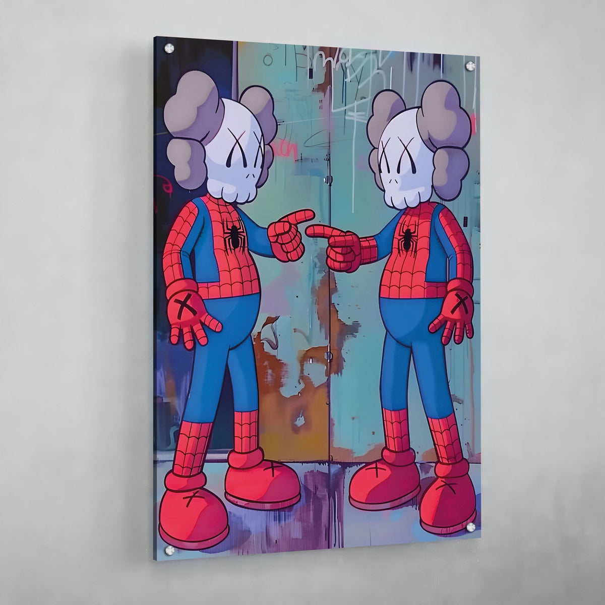 Tableau Kaws Spider - Man - The Art Avenue