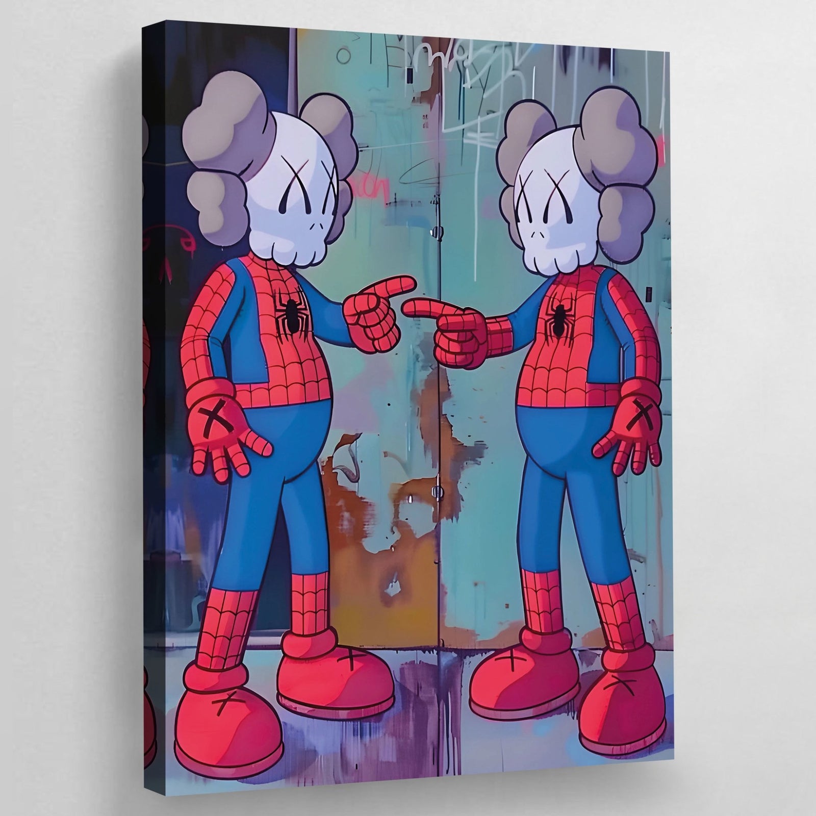Tableau Kaws Spider - Man - The Art Avenue