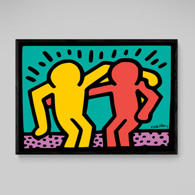 Tableau Keith Haring Best Buddies - The Art Avenue