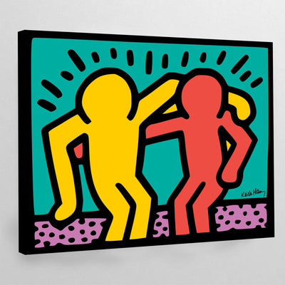Tableau Keith Haring Best Buddies - The Art Avenue