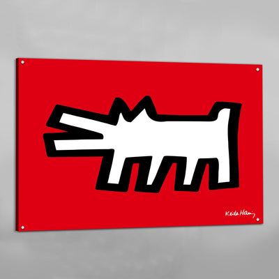 Tableau Keith Haring Dog - The Art Avenue